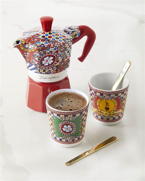 dolce gabbana cappuccino|dolce and gabbana moka pot.